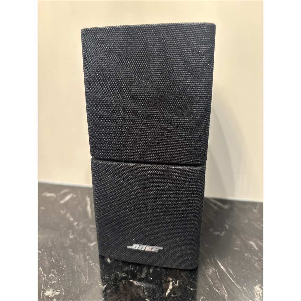 1 Bose Double Dual Cube Speaker Acoustimass Surround Lifestyle Mountable